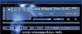 Blood Winamp Skin by Morgenrote