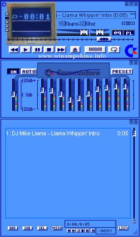 C64 WinAMP skin