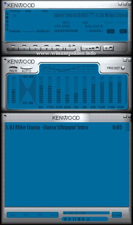 Kenwood AMP Blue Steel