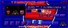 Panionios Winamp skin