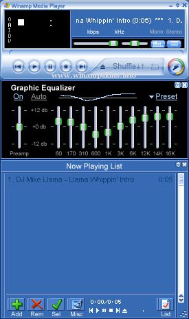 Winamp Media Player 10