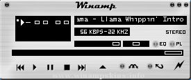 Winamp XP SP1 Blue